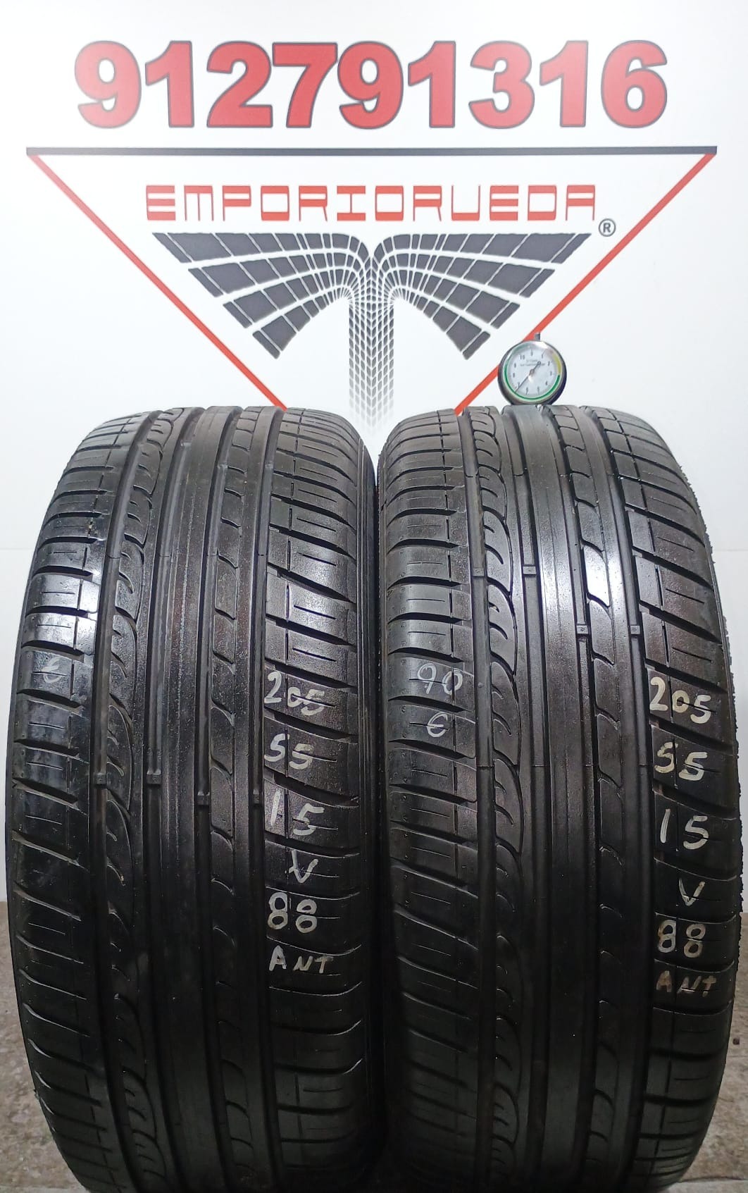 DUNLOP SP SPORT FASTRESPONSE USADO  205/55 R15 88 V